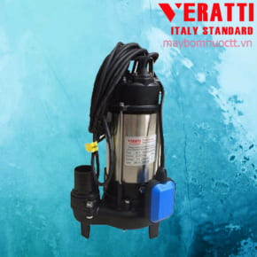 Bơm chìm nước thải Veratti 0.2kw