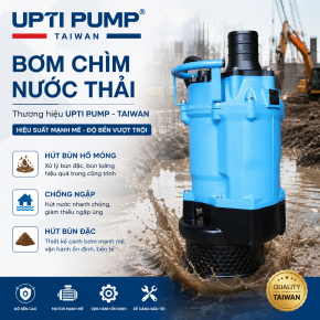 Bơm Chìm Hút Bùn 15Kw