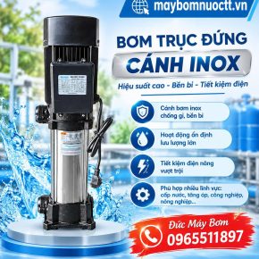 Bơm Trục Đứng Upti Pump CDLF42-13 (45KW)
